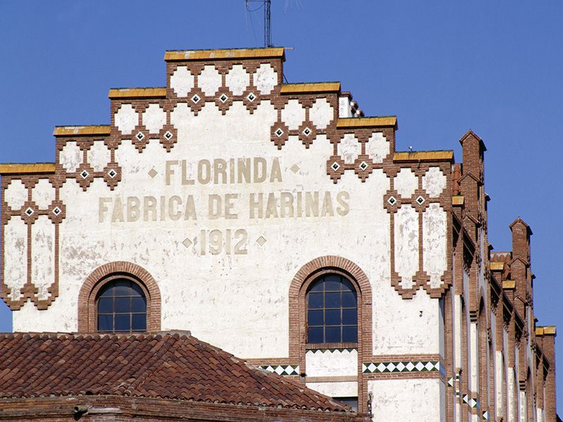 La antigua inscripción de La Florinda.