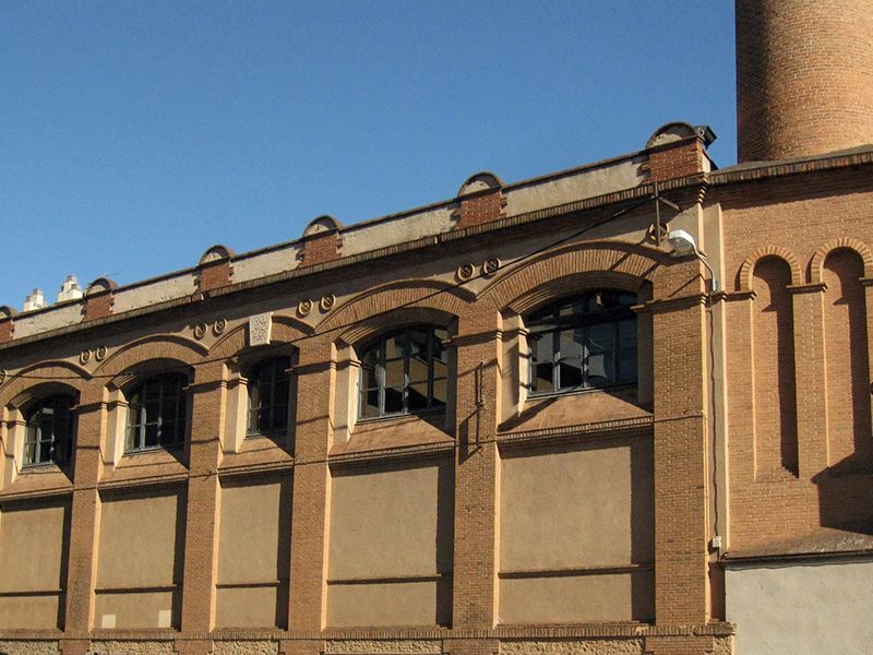 La sede del Museu de la Indústria Tèxtil Llanera.