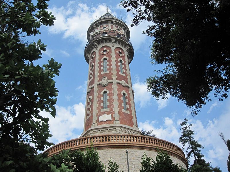 La Torre de las Aguas de Dos Rius.