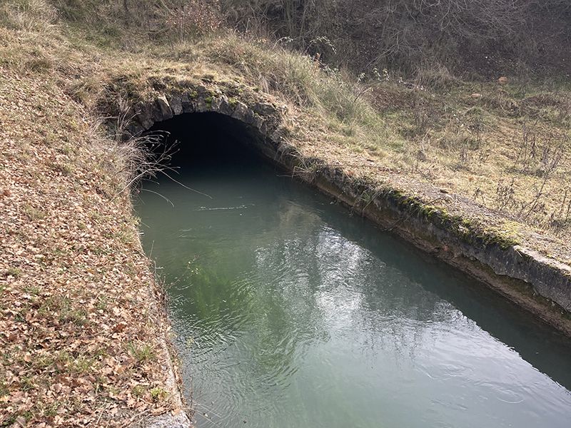 Túnel del canal industrial de Berga