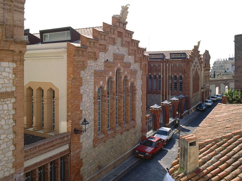 Las fachadas del antiguo Matadero de Tarragona.